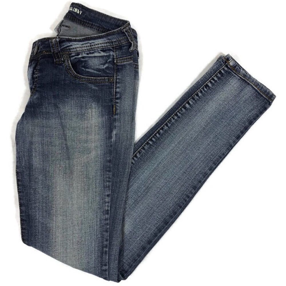 Mossimo Size 3 Medium Wash Skinny Jeans‎